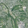 Woman suffering migraine at home in Woonsocket