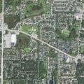 Blockage on westbound Irving Park Road in Streamwood