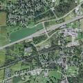Two-vehicle crash blocks lane on Route 352