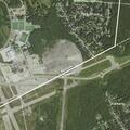 Medical flight landing at Rockland helipad for emergency