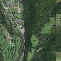 Clothing and possible decaying odor reported near creek on Owego Road