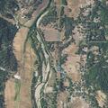 Single pickup rollover on Redwood Highway