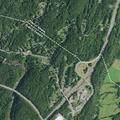 Telephone wire reported in roadway at Catskill Gardens