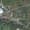 Black cable reported across roadway