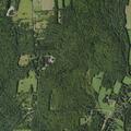 Downed utility line blocks Jackson Hill Road