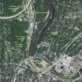 Two individuals reported jumping from train bridge near Argo Dam