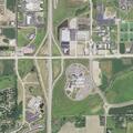 Patient prepared for helicopter transport in Rockford