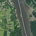 Disabled 18-wheeler off roadway on Greene Road