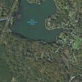 Person with infected leg wound at campground