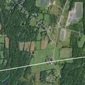 Disabled car on Route 32 in Greenville