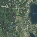 Police search and locate person hiding near Viking Ct