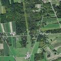 Wire down near roadway on Rock Stream Road