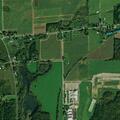 Mud blocking roadway near Edelweiss Farm