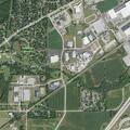 Woman with knee pain at apartment in Beloit