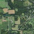 Tree blocking road on State Route 227
