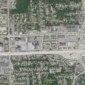 95-year-old man with knee injury in parking lot