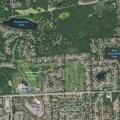 Elderly woman injured leg in fall at home