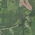 Gas line struck on State Highway 11 near village