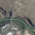Male falling from bridge in Jerome, Idaho