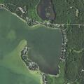 Found pontoon boat secured at Elmwood Beach dock