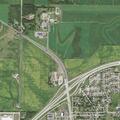 Traffic warning at Second Street and Highway 69
