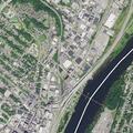 Woman vomiting near Broadway in Albany