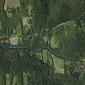 Tree blocks roadway on Stage Road in South Otselic
