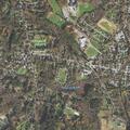 Single-car crash with airbag deployment on Elm Street