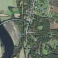 Dog struck by train near Millers Falls Road