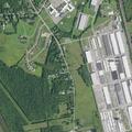 Water flow alarm at industrial park building