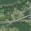 Injury crash involving car and pole on Gallupville Road