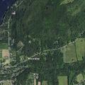 Car hits pole, wires down on North Pine Valley Road