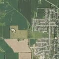 Gas leak from damaged propane tank on road
