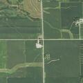 Combine fire in field on 110th Street