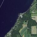 Juveniles burning brush near Sandy Bottom Beach