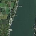 Gas line struck at home on West Lake Road