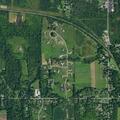 Female fallen with ankle cut at home in Elma