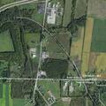Car hit deer on roadway near Gateway Park