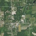 Elderly woman fainting with low blood pressure in Leonard