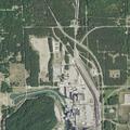 Vehicle stopped at JH Campbell guardhouse