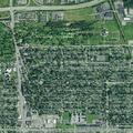 Report of male hanging in basement near Traverse Blvd