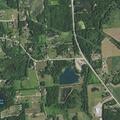 Controlled brush burn on Hunters Creek Road