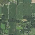 Confrontational intoxicated man walking in field
