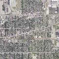 Disabled vehicle blocking traffic at 75th and National