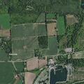 Vehicle crash in front of Gravel Ponds Campground