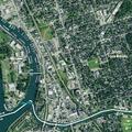 Woman with chest pain and breathing difficulty at apartment