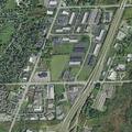 Elderly woman reported with abdominal and shoulder pain near West Ontario Road