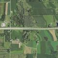 Police track person on foot near Sullivan cornfields
