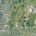 Man and woman arguing near Niagara Falls playground