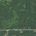 Grass and woods fire near homes on County Line Road